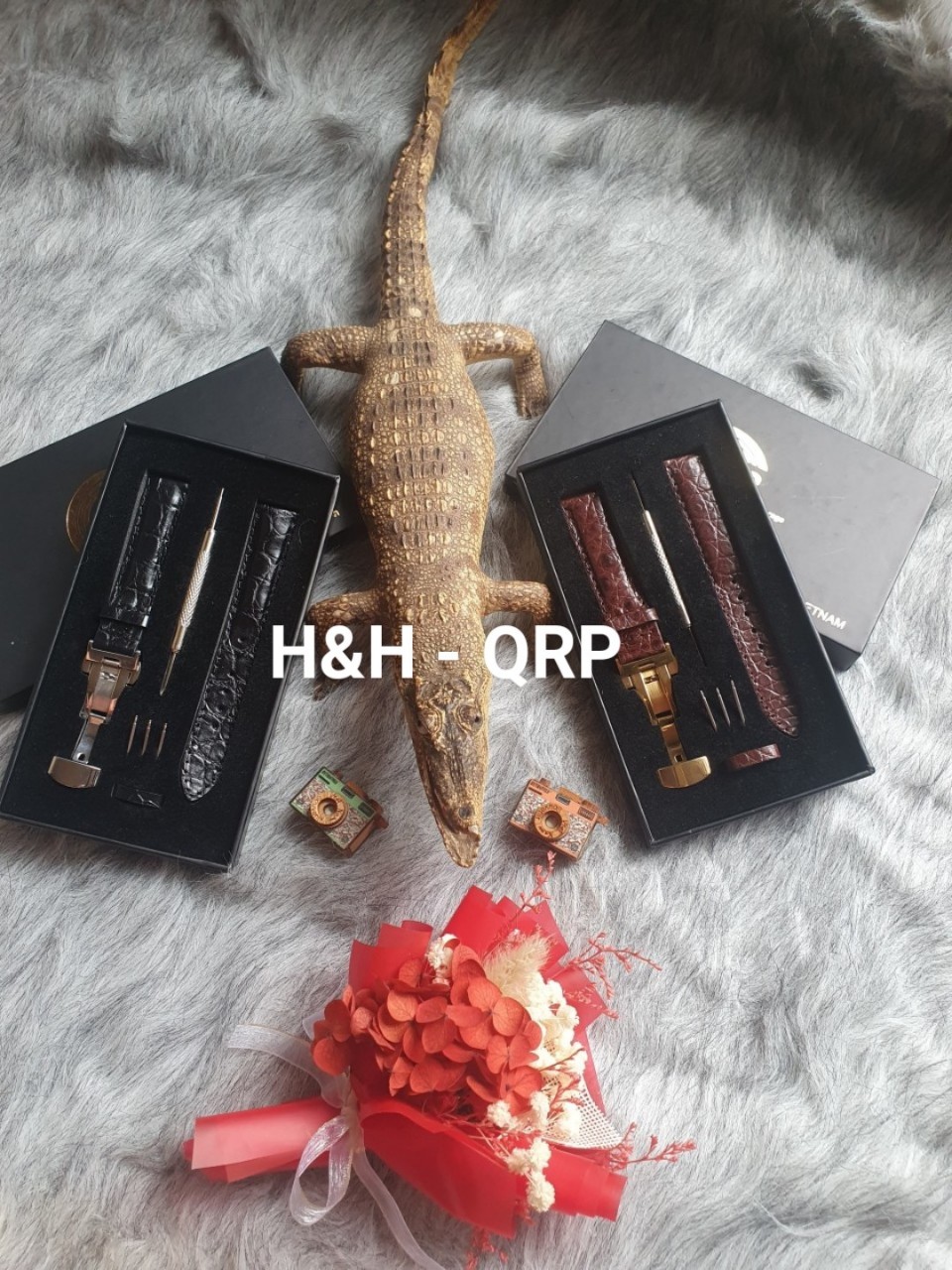 Dây đeo đồng hồ cá sấu